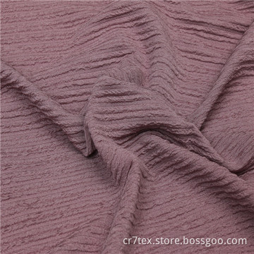 Polyester Fukuru Double Creshed PD Clothing Fabric